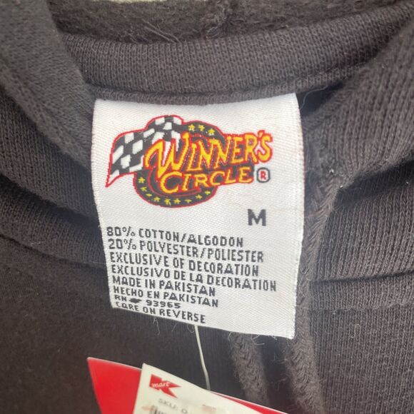 Vintage Dale Earnhardt Sr #3 Winners Circle Embroidered Hoodie Sz M NWT - Picture 6 of 7